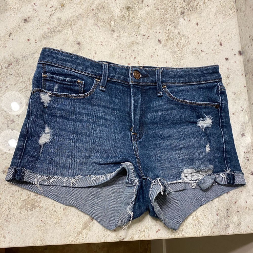 Abercrombie jean shorts
